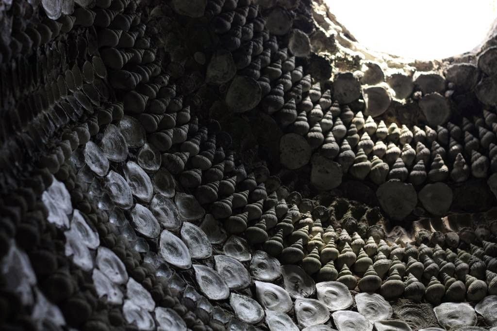 Click to enlarge shell grotto