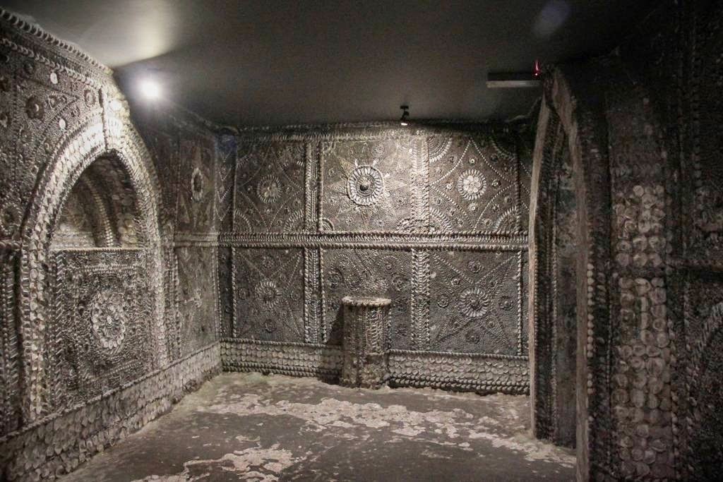 Click to enlarge shell grotto
