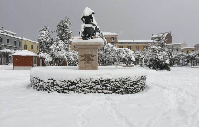 Snow in Italy