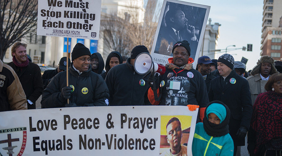 America US protest