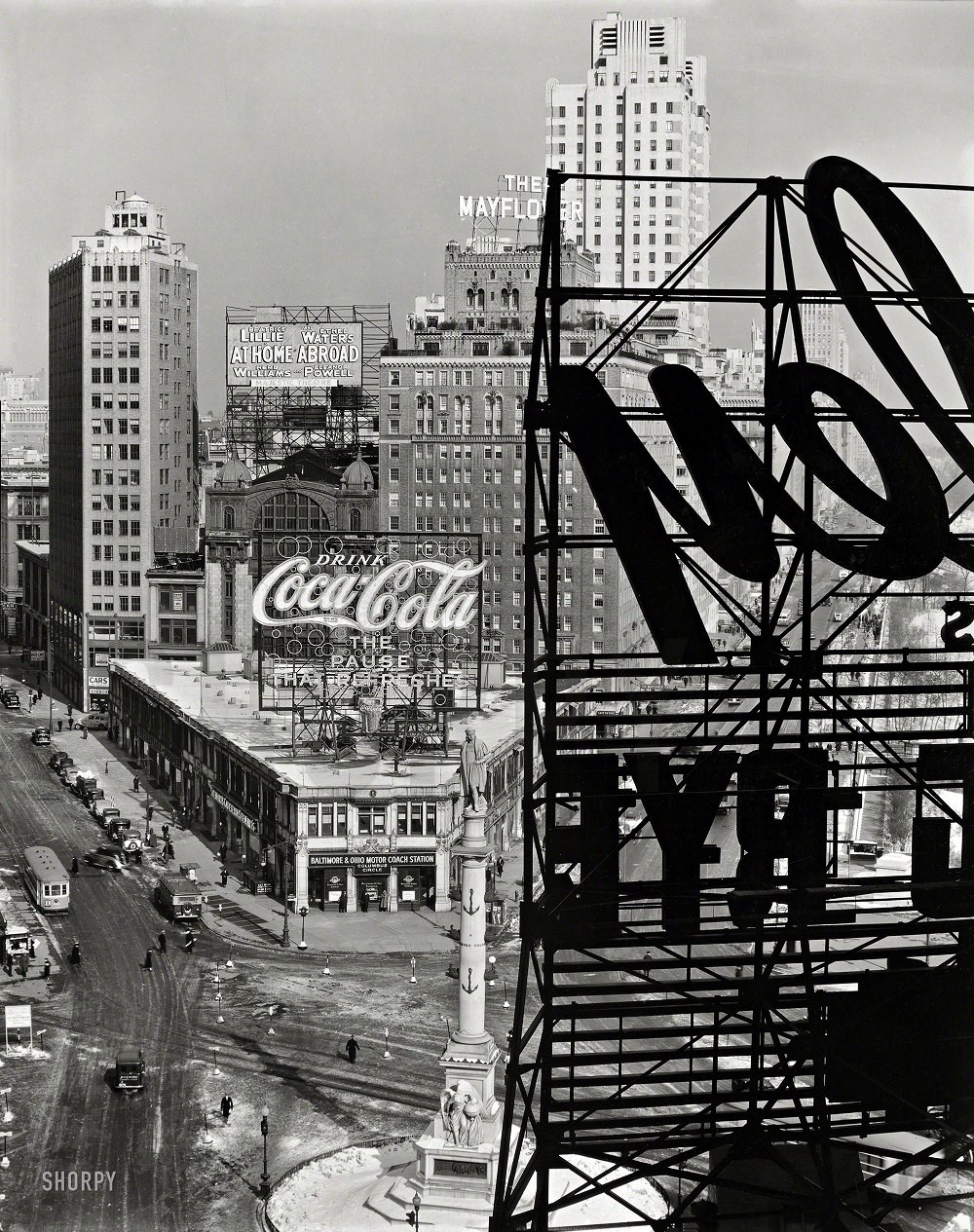 Columbus Circle, Manhattan 1936