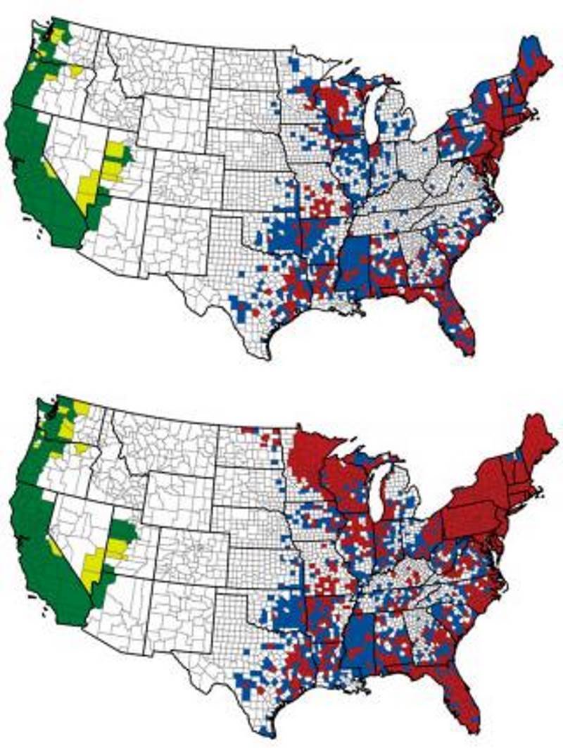 Click to enlarge ticks lyme disease US
