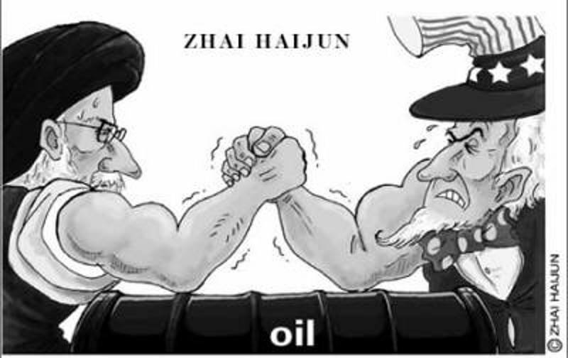 Iran versus US oil sanctions