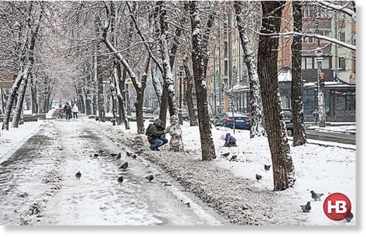 Snow in Odessa