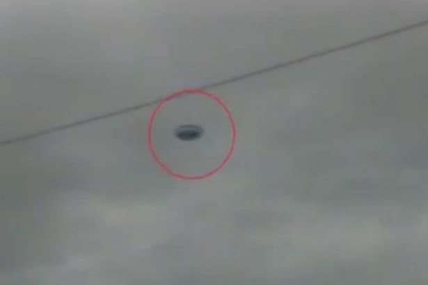 Click to enlarge Flying saucer: What is this object spotted in the sky over Paraguay?