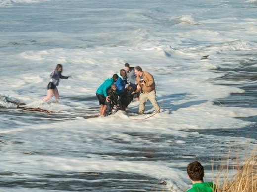 rogue wave WA beach