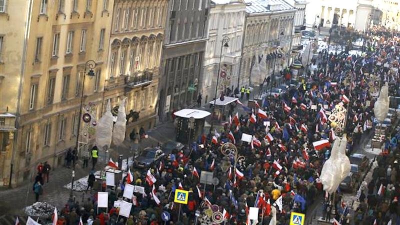 poles to streets