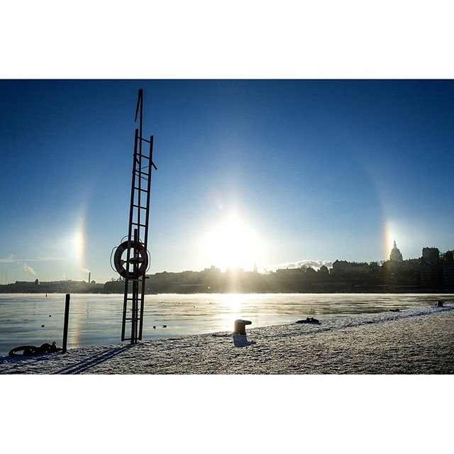 Stockholm sun halo