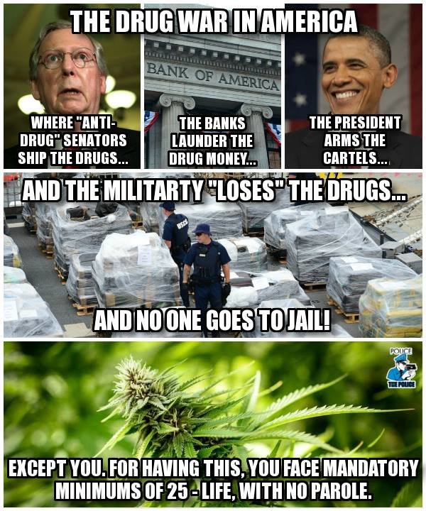 Drug war meme