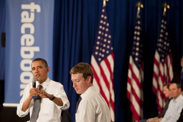Click to enlarge Obama Facebook Zuckerberg