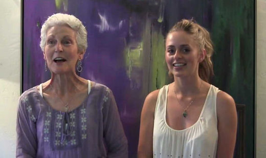 Founder members: Sharon McCormick (left) and Bridgit Nielsen