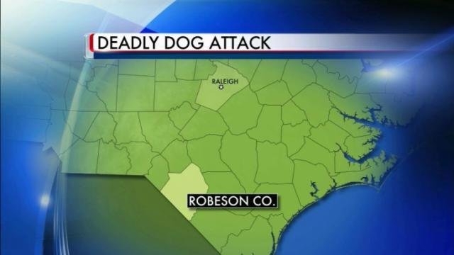 Map of Robeson County, NC