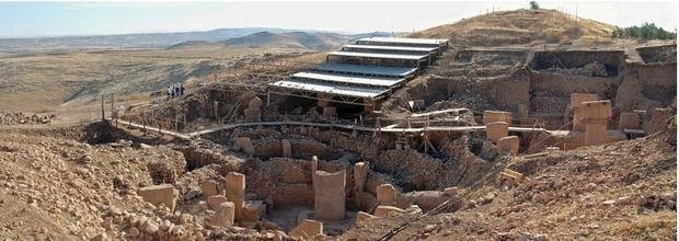 Panoramic view of Göbekli Tepe