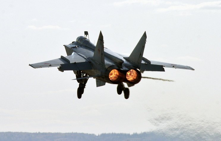 Click to enlarge Rusija: MiG-31 pao u Sibiru, piloti spašeni