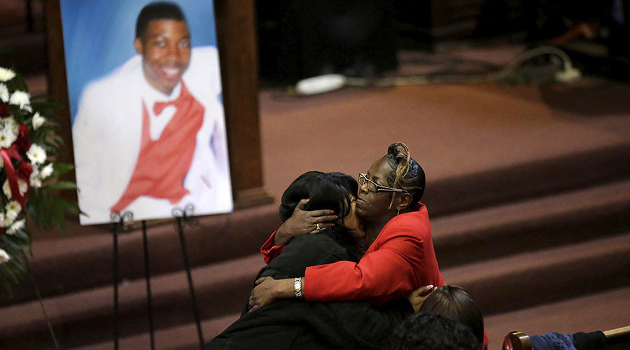Click to enlarge Quintonio LeGrier funeral