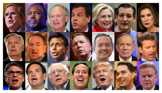 Presidential candidates 