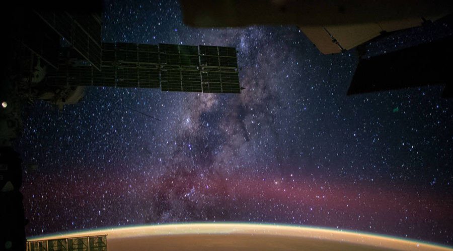 Satelite telescope in space