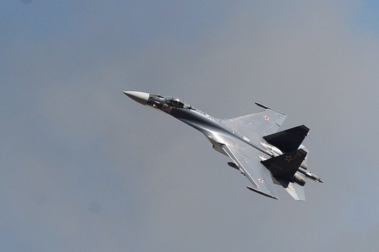 Russian Sukhoi Su-27 Flanker fighter 