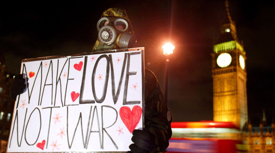 anti-war protest activist