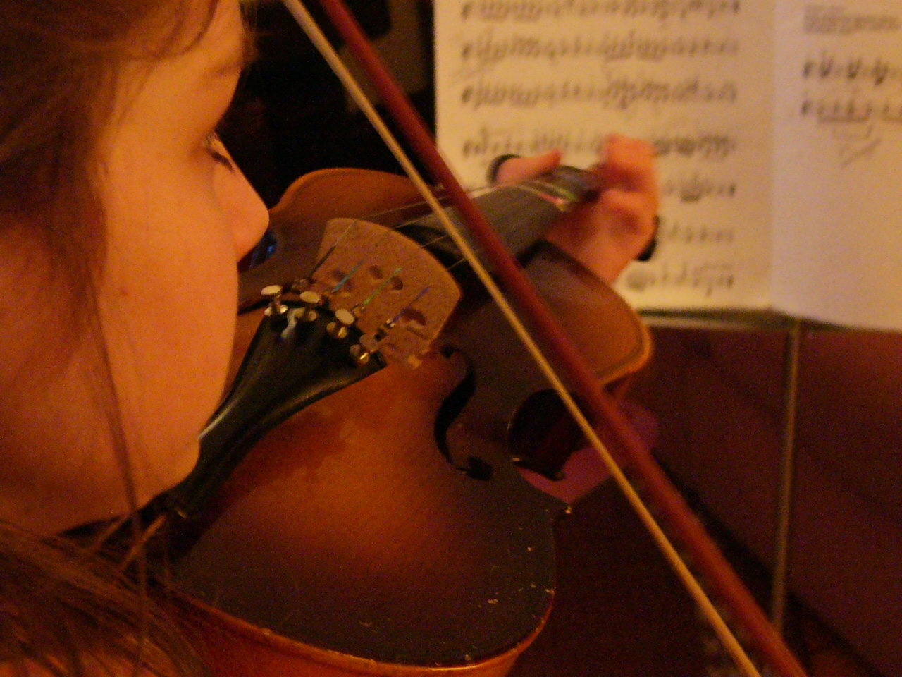Click to enlarge learning, practicing skills, music