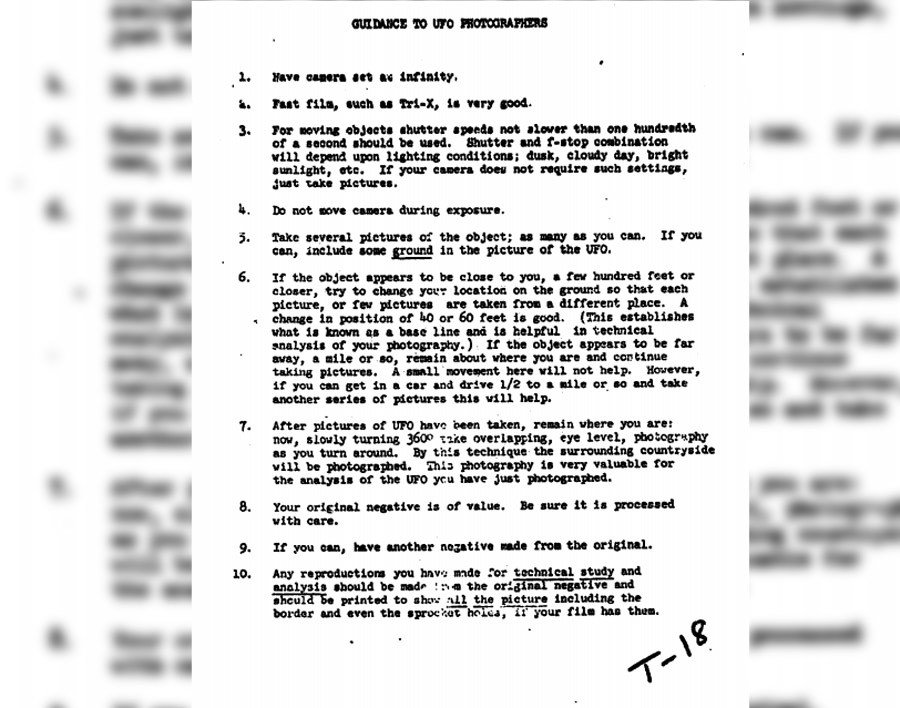 cia classified ufo document