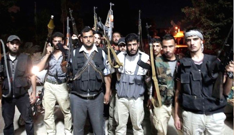 Click to enlarge Takfiri militants