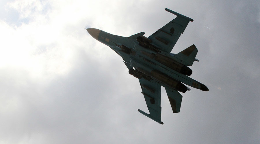 Click to enlarge Russian Su-34 fighter-bomber
