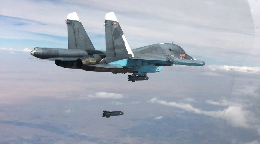 Russian Su-34 fullback bomber