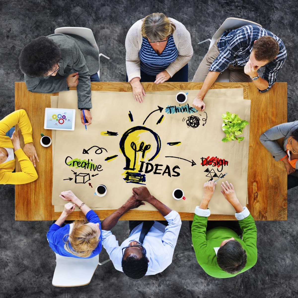 Click to enlarge creativity, innovation