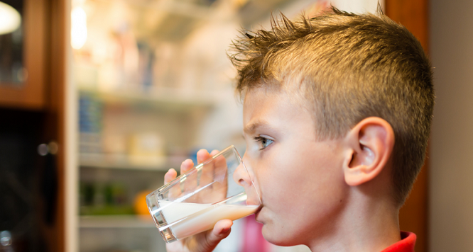 Click to enlarge fluoridated milk