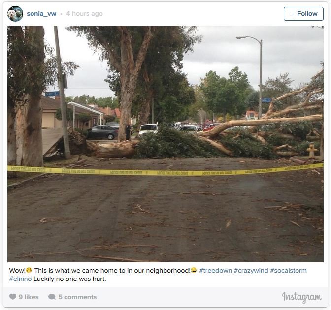 Click to enlarge California storms
