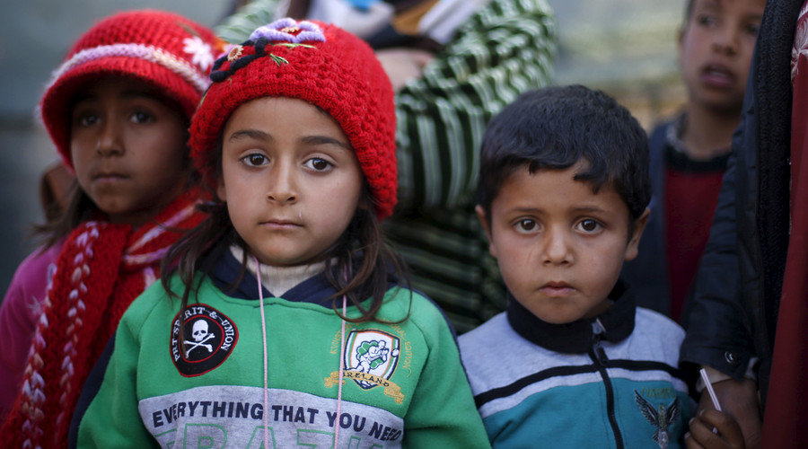 syrian refugee children