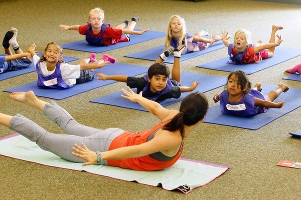 Click to enlarge kids yoga