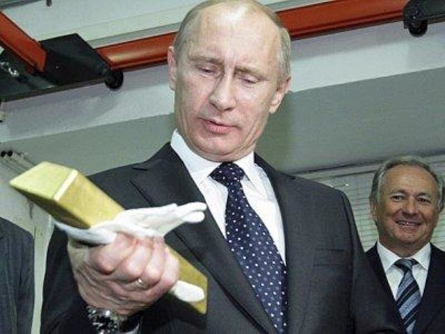 putin gold