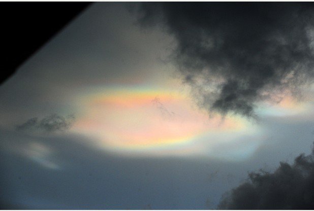 The cloud that appeared earlier this evening