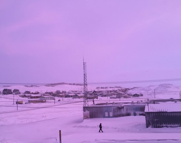 Click to enlarge pink sky canada