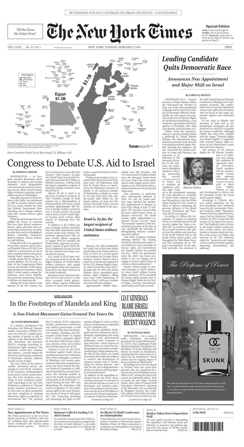 new york times parody israel palestine