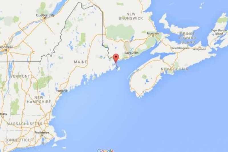 Click to enlarge Rare Maine earthquake