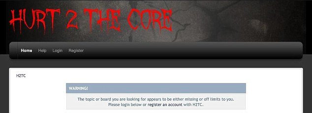 Paedophile site