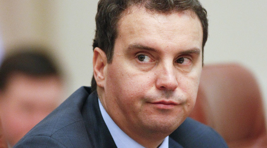 Ukraine's Economy Minister Aivaras Abromavicius