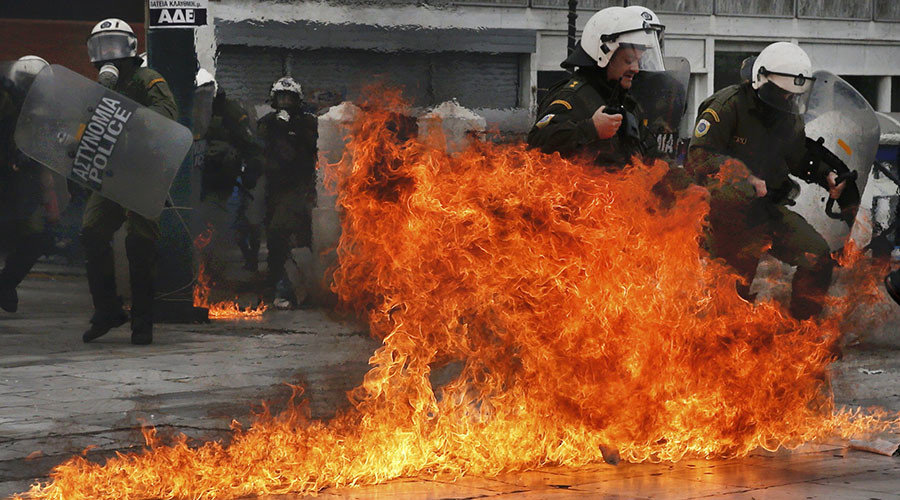 Greek riots
