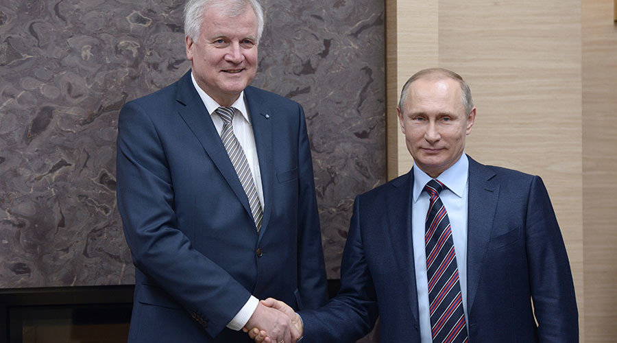 Click to enlarge putin german minister meeting