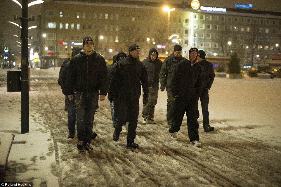 Click to enlarge Soldiers of Odin in Joensuu