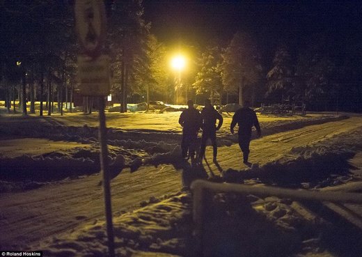 Click to enlarge Soldiers of Odin, with dog