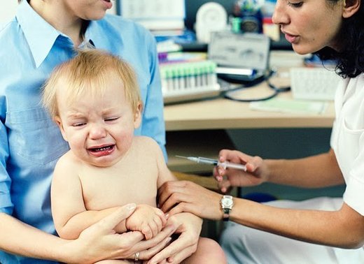 Infant vaccine pain