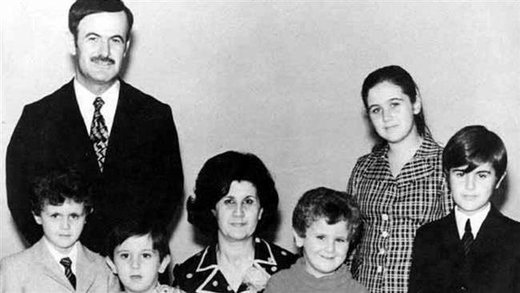 Click to enlarge al-Assad family