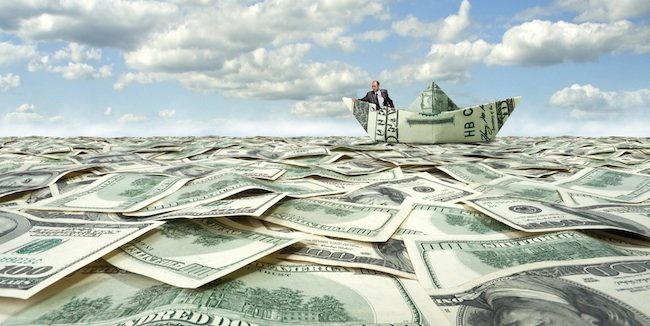 Click to enlarge ocean of money