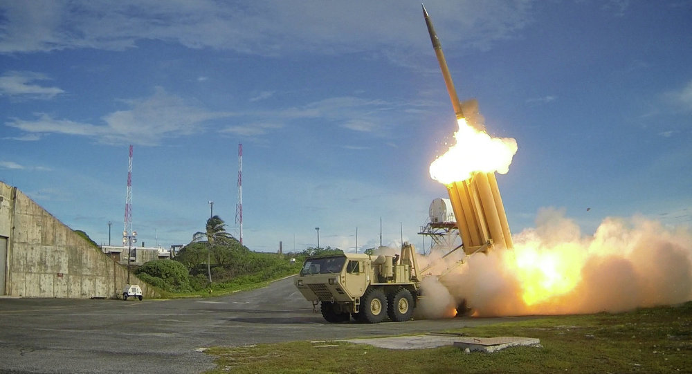 Click to enlarge THAAD interceptor