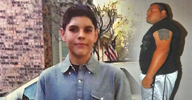 Jonathen Santellana and officer Rey Garza