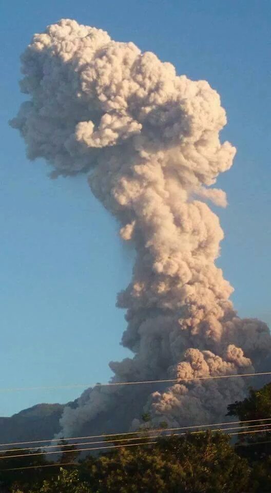 Santiaguito volcano
